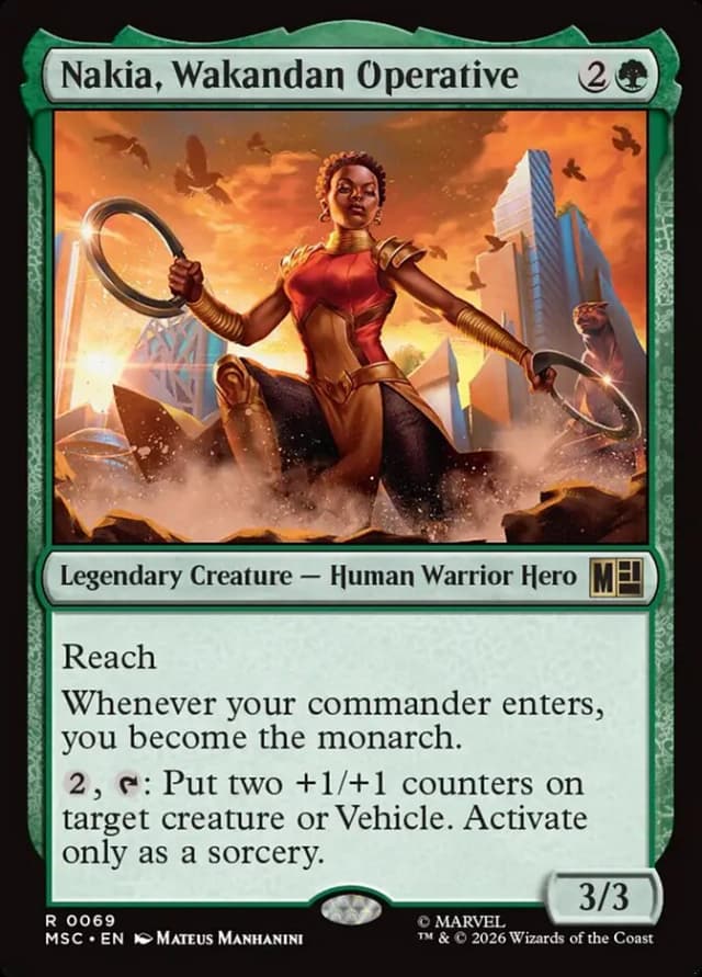 Nakia, Wakandan Operative image