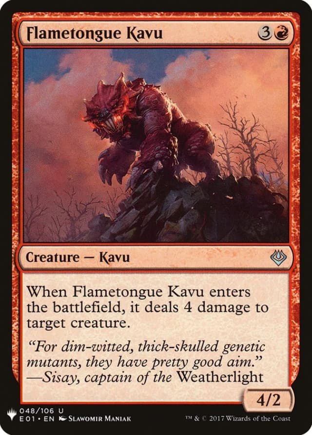 Flametongue Kavu image