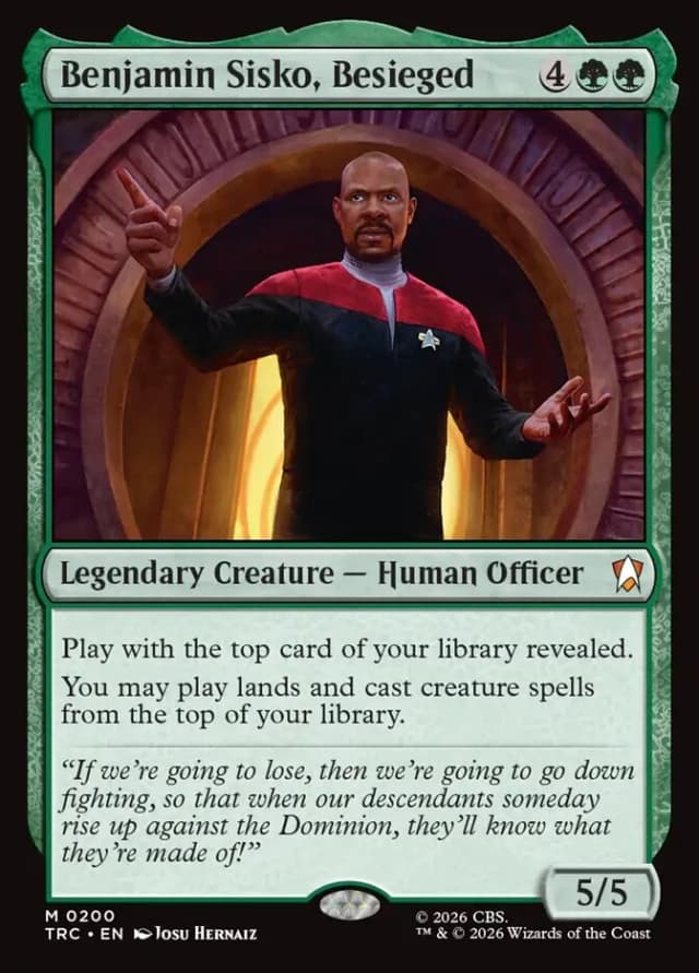 Benjamin Sisko, Besieged image