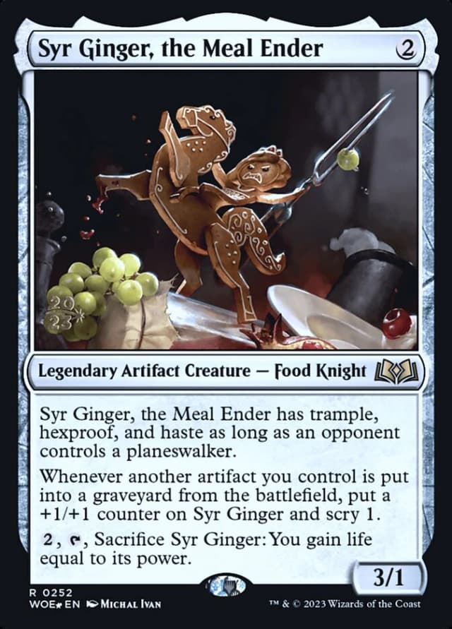 Syr Ginger, the Meal Ender image