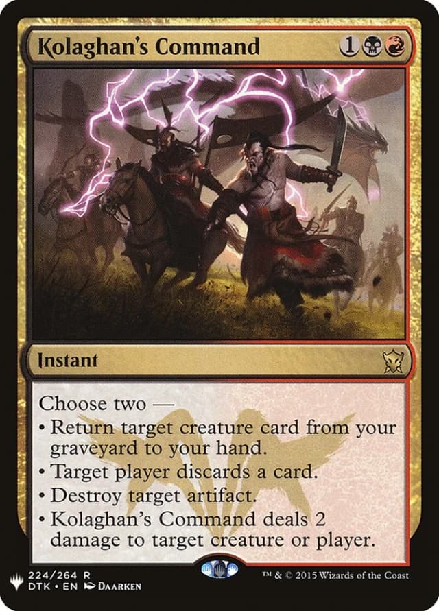 Kolaghan's Command image