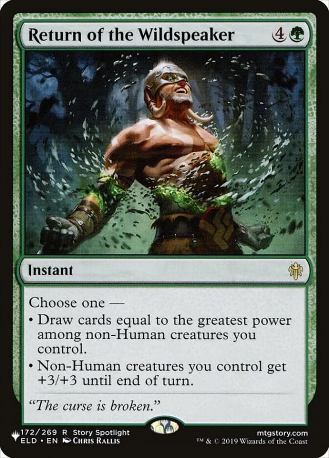 Return of the Wildspeaker image