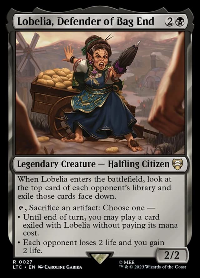 Lobelia, Defender of Bag End image