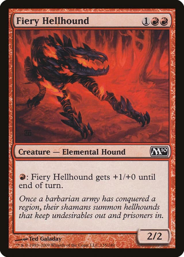 Fiery Hellhound image