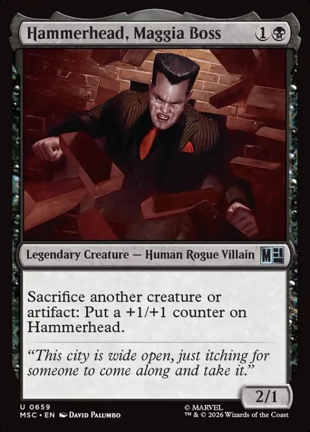 Hammerhead, Maggia Boss image