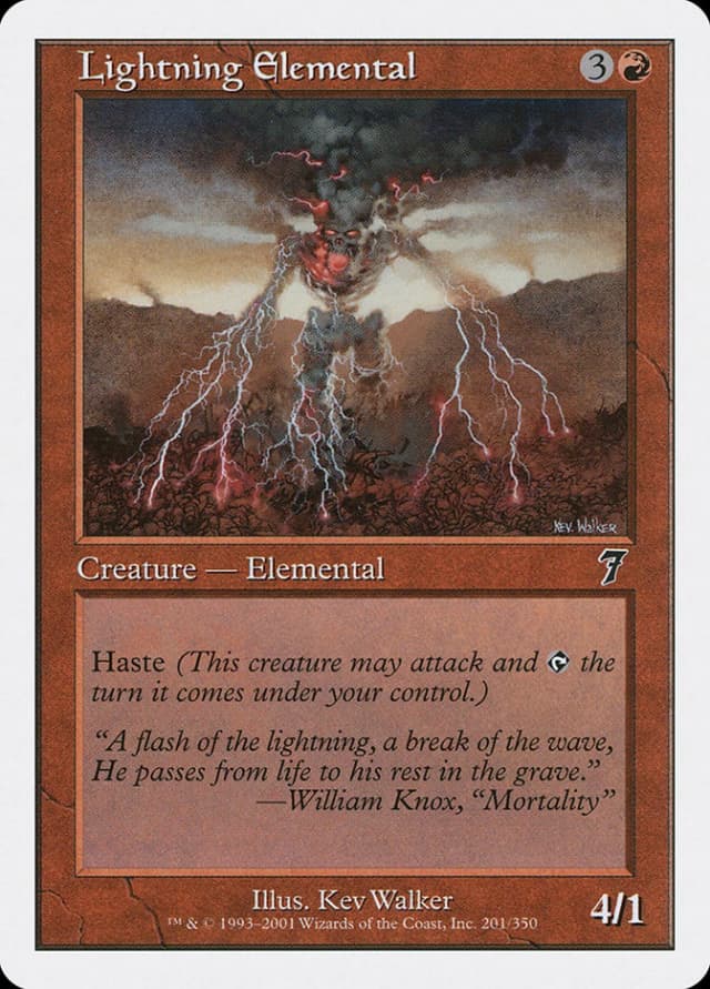 Lightning Elemental image