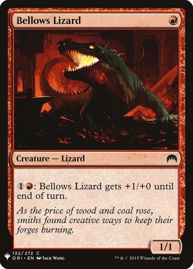 Bellows Lizard image