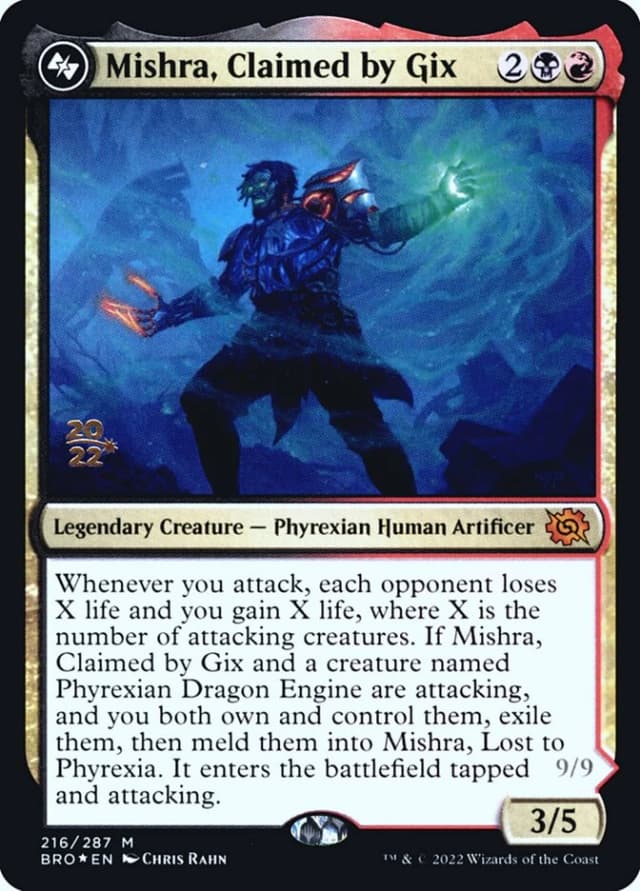 Mishra, Claimed by Gix // Mishra, Lost to Phyrexia image
