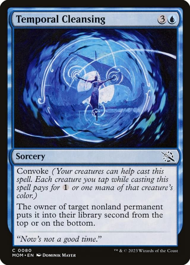 Temporal Cleansing image
