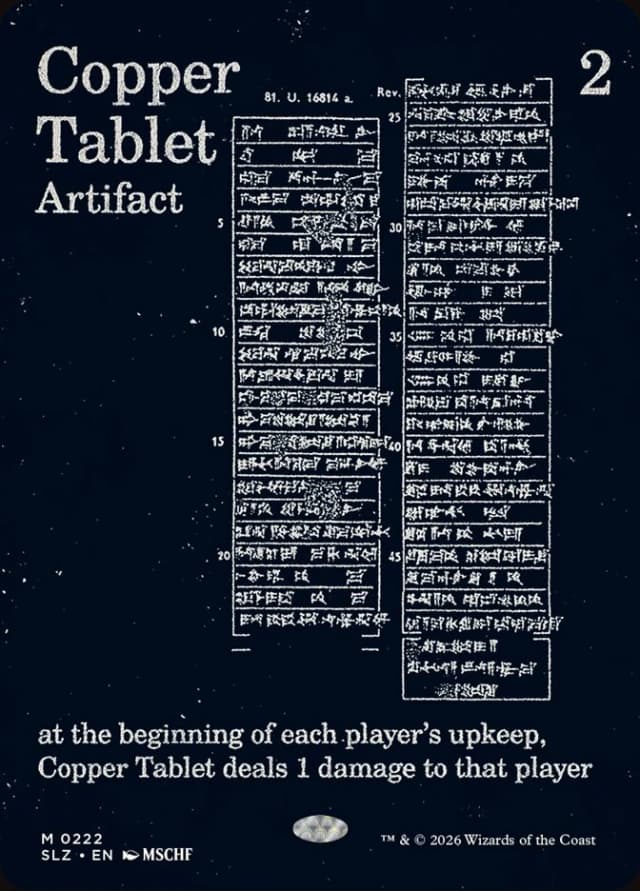 Copper Tablet image