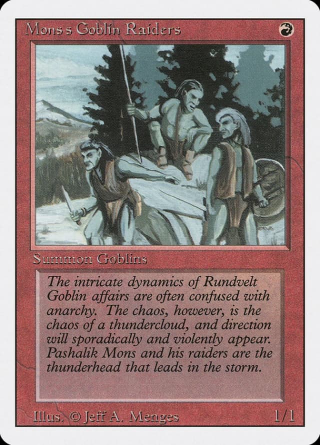 Mons's Goblin Raiders image