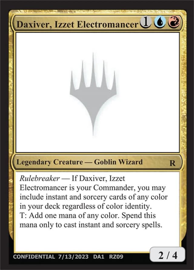 Daxiver, Izzet Electromancer image