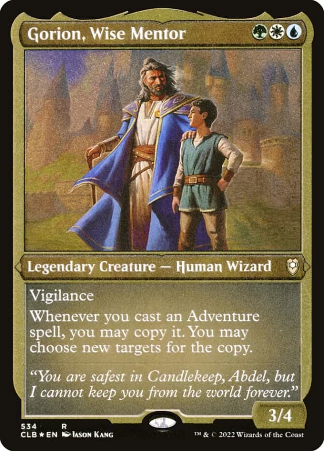 Gorion, Wise Mentor image