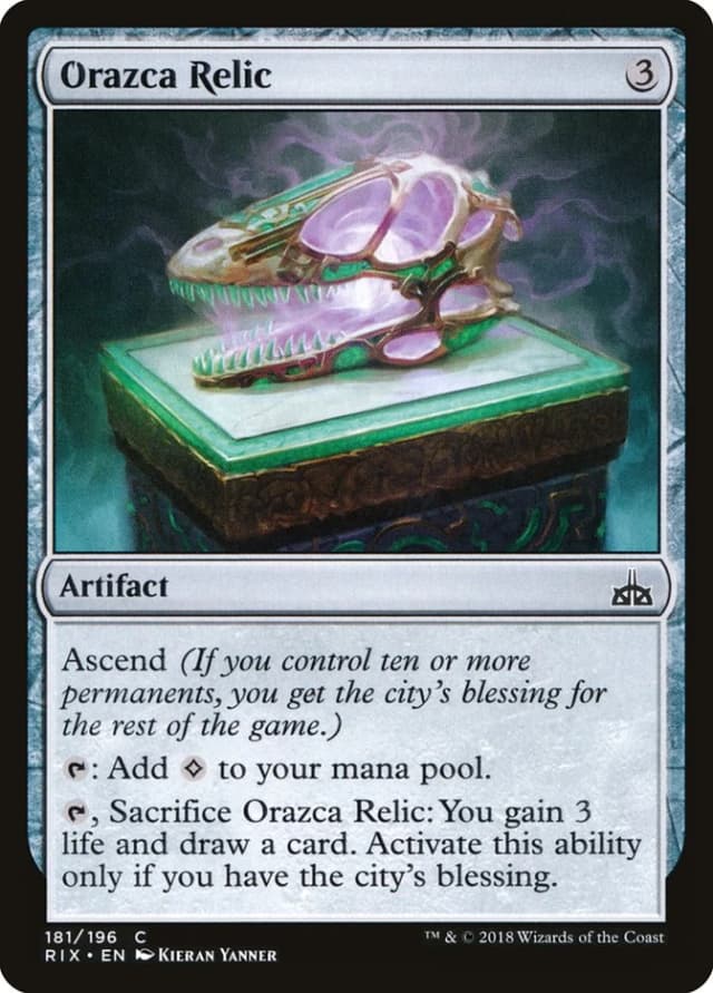 Orazca Relic image
