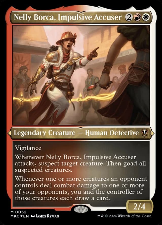 Nelly Borca, Impulsive Accuser image
