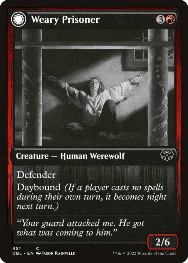 Weary Prisoner // Wrathful Jailbreaker image