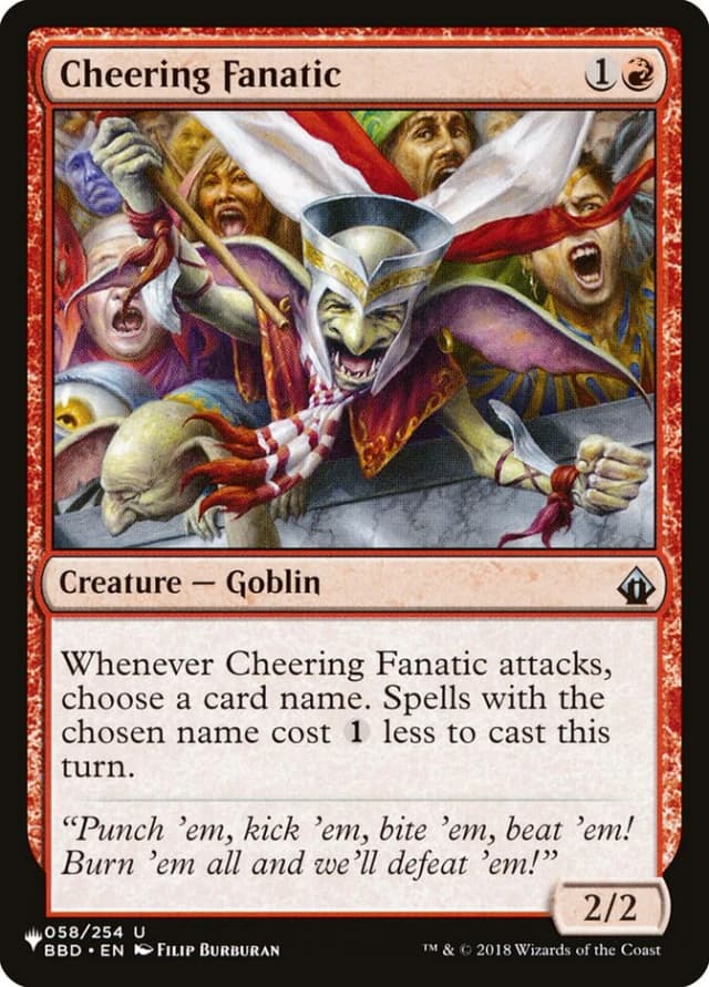 Cheering Fanatic image