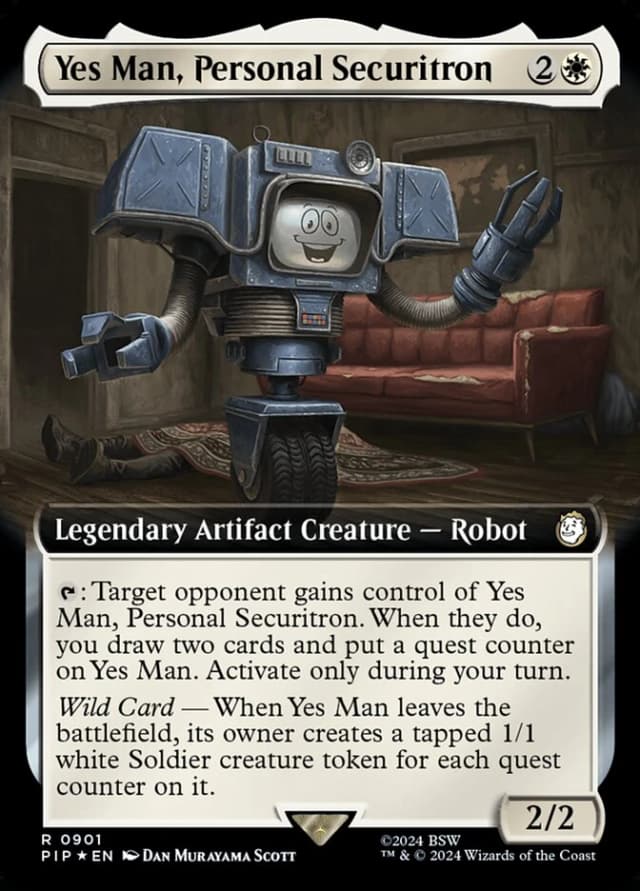 Yes Man, Personal Securitron image