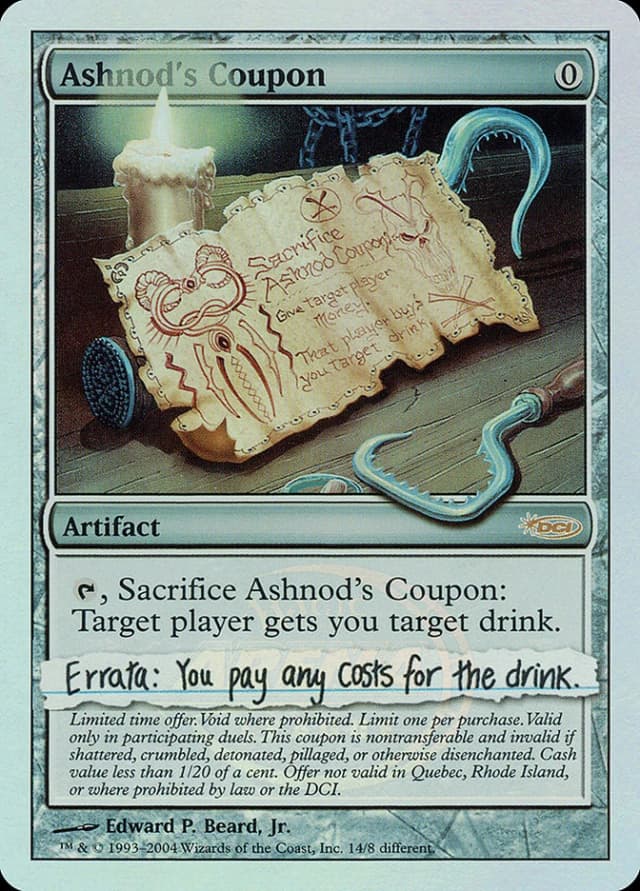 Ashnod's Coupon image
