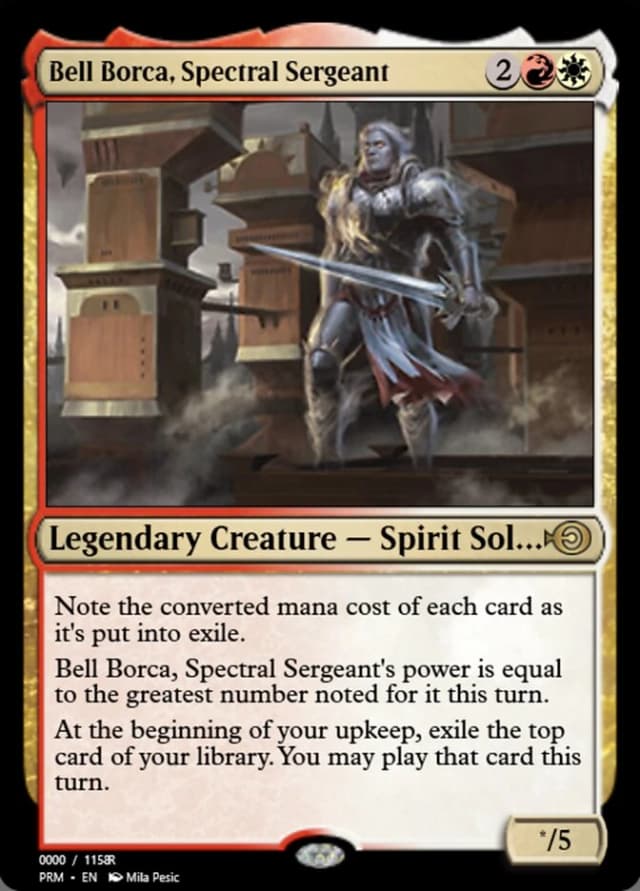 Bell Borca, Spectral Sergeant image