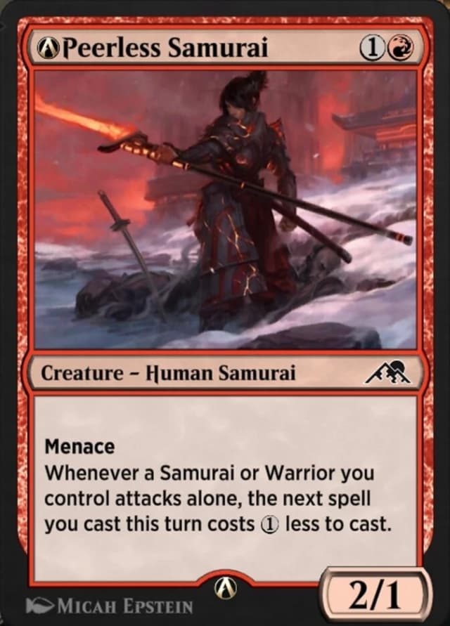 A-Peerless Samurai image