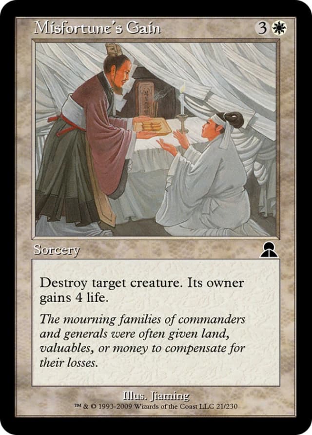 Misfortune's Gain image