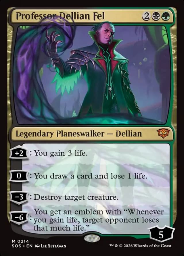 Professor Dellian Fel image