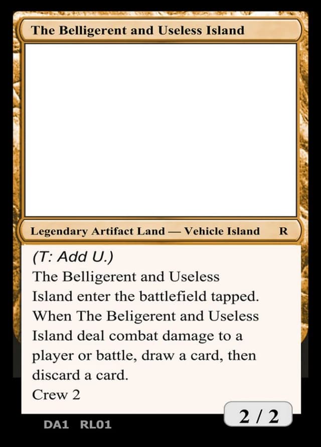 The Belligerent and Useless Island image