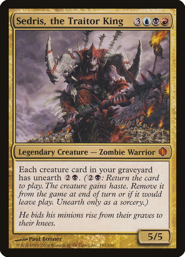 Sedris, the Traitor King image