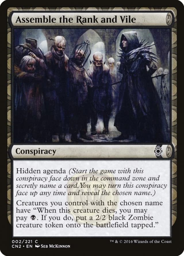 Assemble the Rank and Vile image