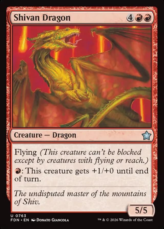Shivan Dragon image