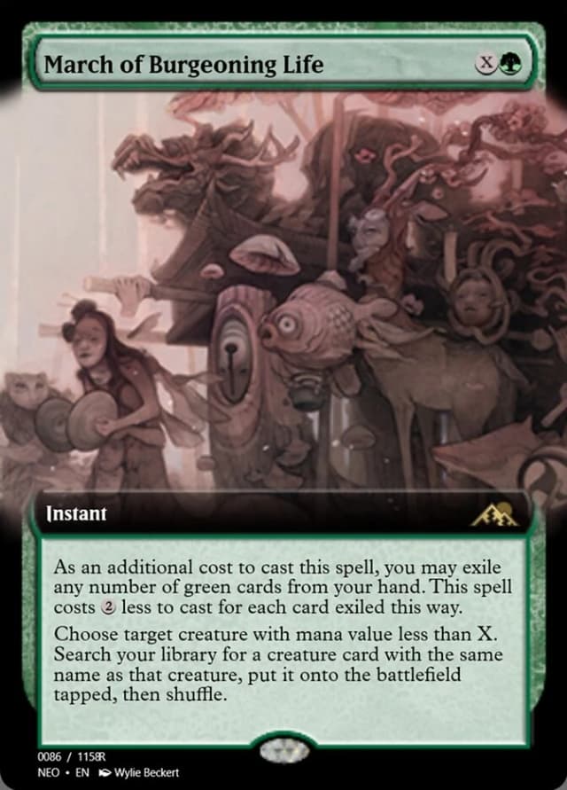 March of Burgeoning Life image