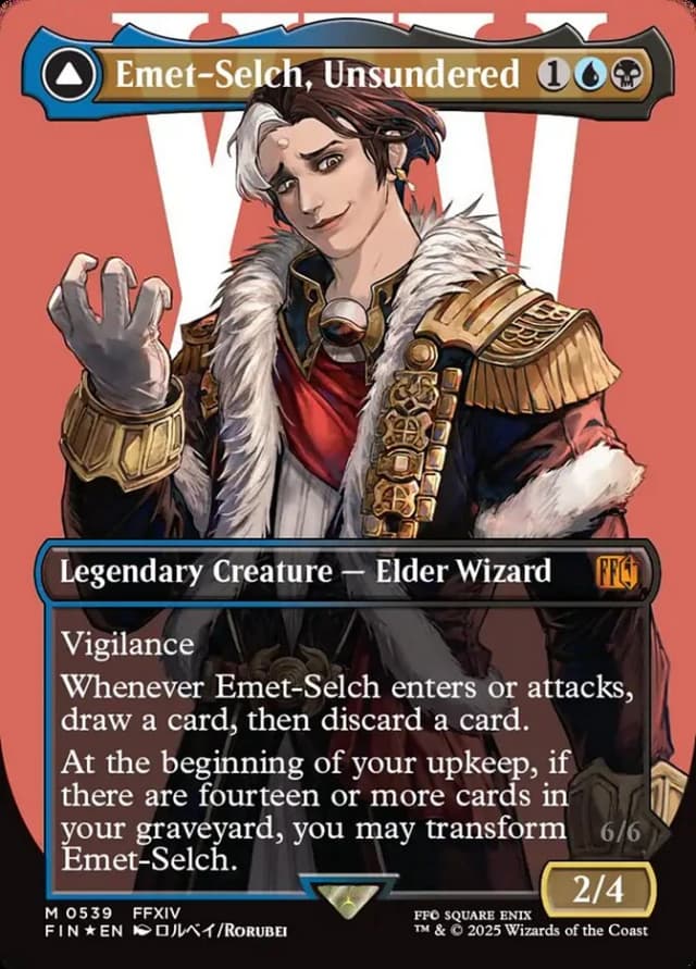 Emet-Selch, Unsundered // Hades, Sorcerer of Eld image