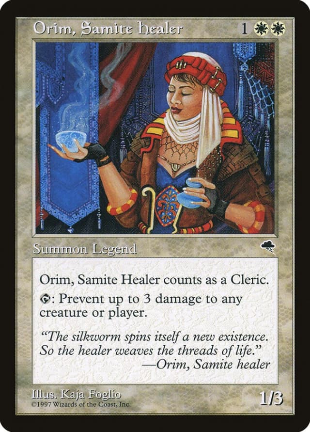 Orim, Samite Healer image