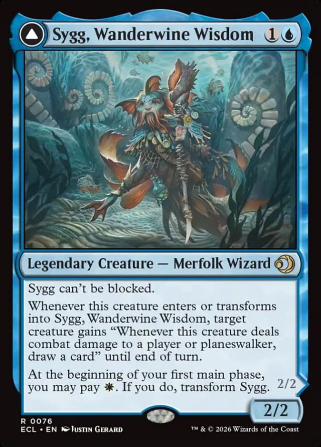 Sygg, Wanderwine Wisdom // Sygg, Wanderbrine Shield image