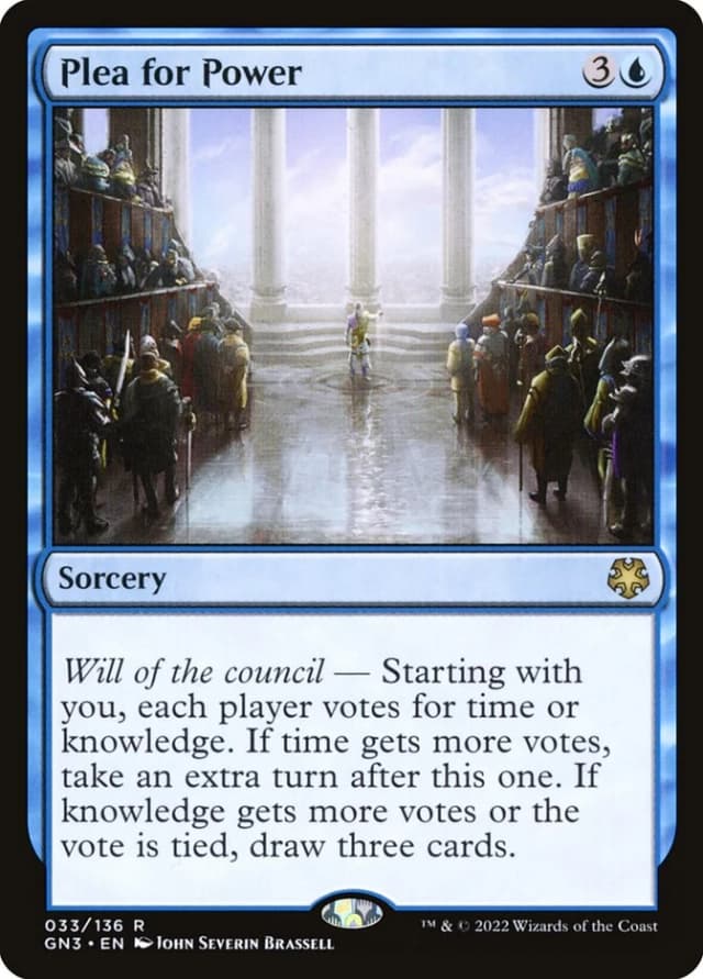 Plea for Power image