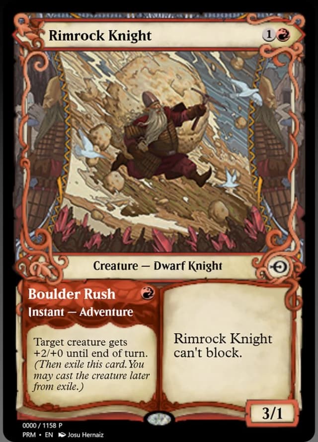 Rimrock Knight // Boulder Rush image
