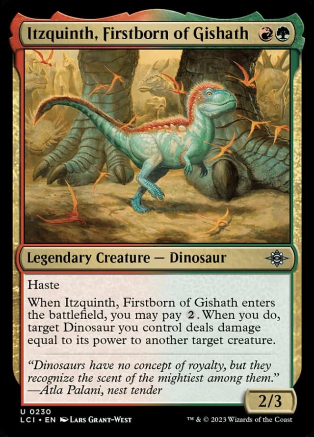 Itzquinth, Firstborn of Gishath image