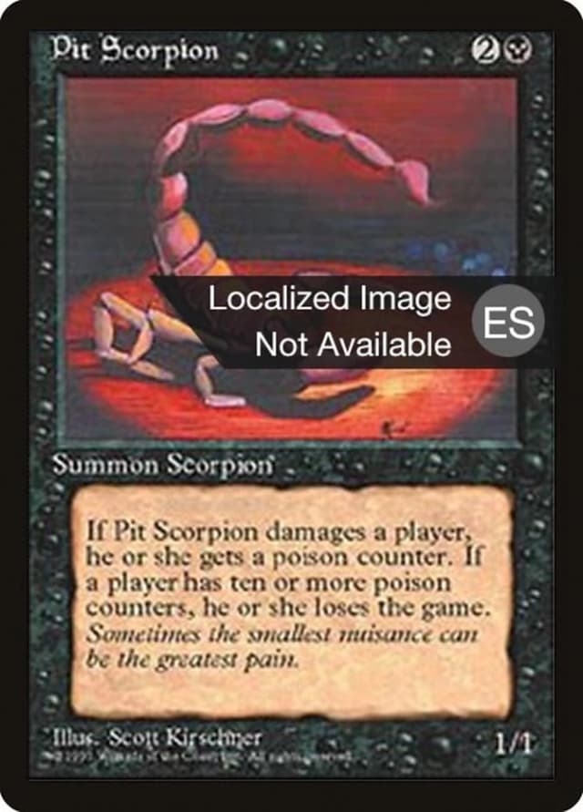 Pit Scorpion image