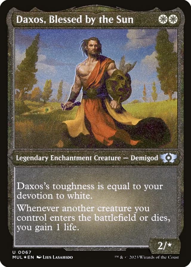 Daxos, Blessed by the Sun image