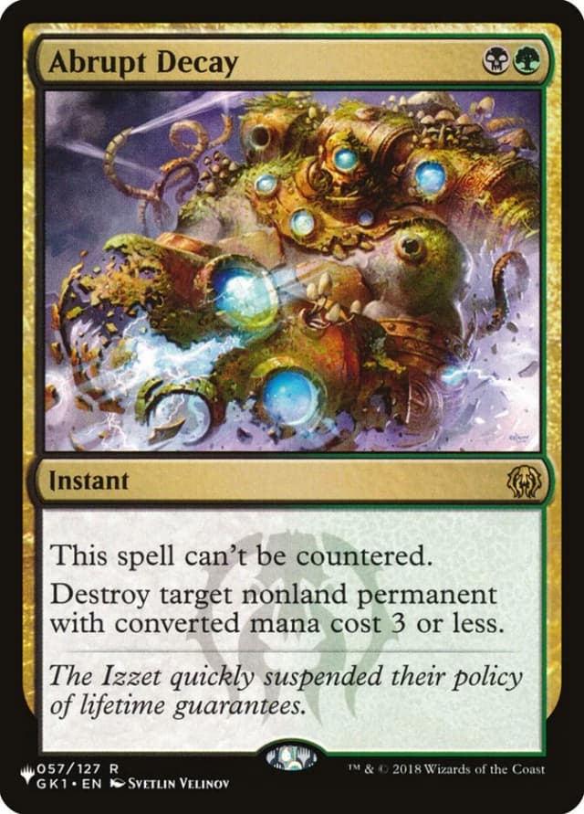 Abrupt Decay image