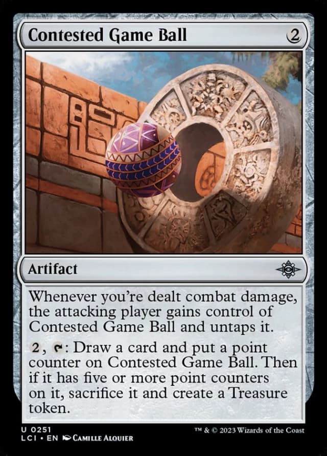Contested Game Ball image