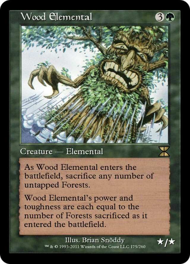 Wood Elemental image