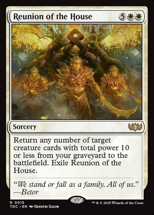Reunion of the House image