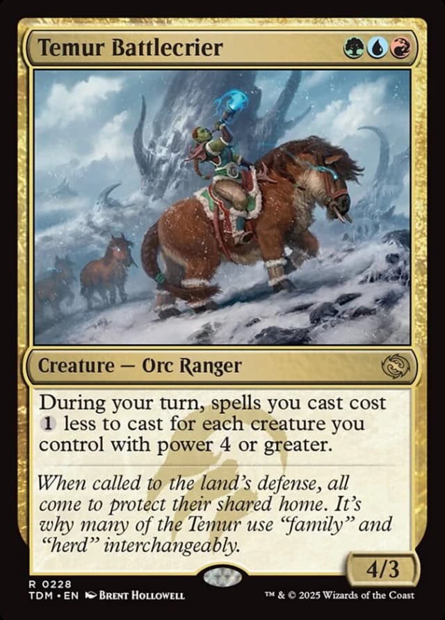 Temur Battlecrier image