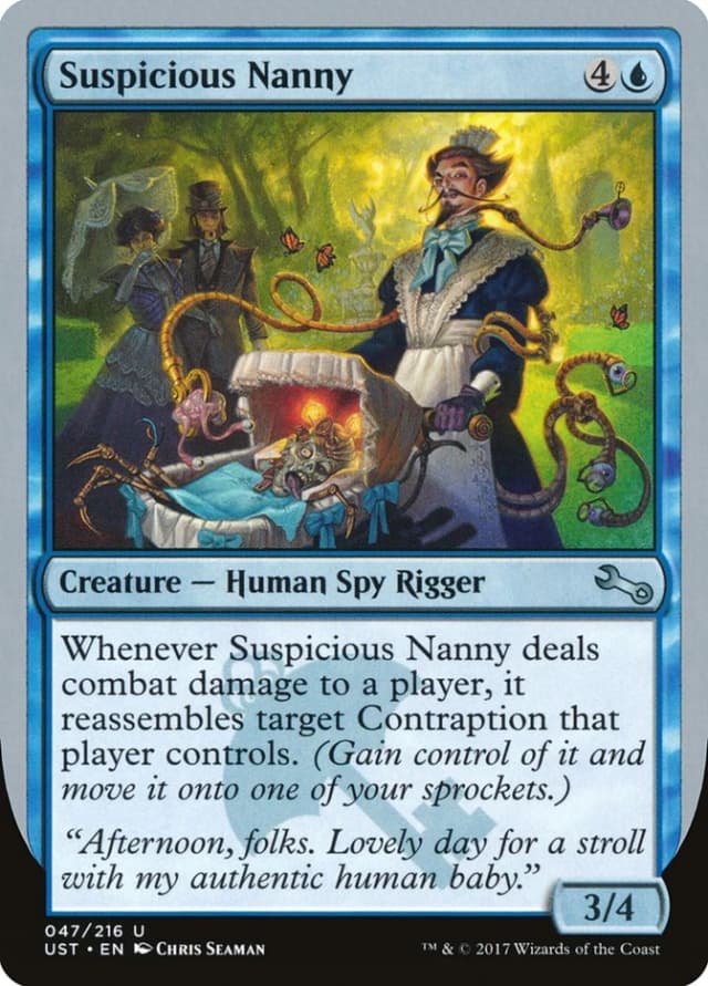 Suspicious Nanny image