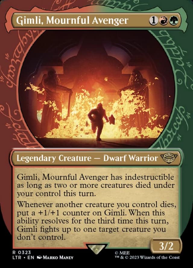 Gimli, Mournful Avenger image