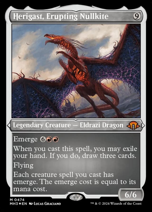 Herigast, Erupting Nullkite image
