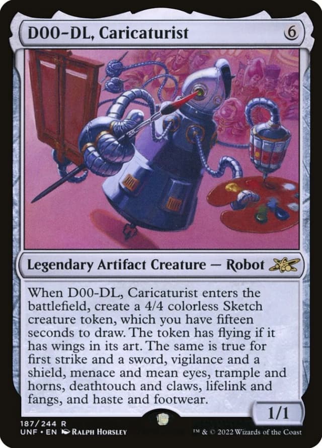 D00-DL, Caricaturist image