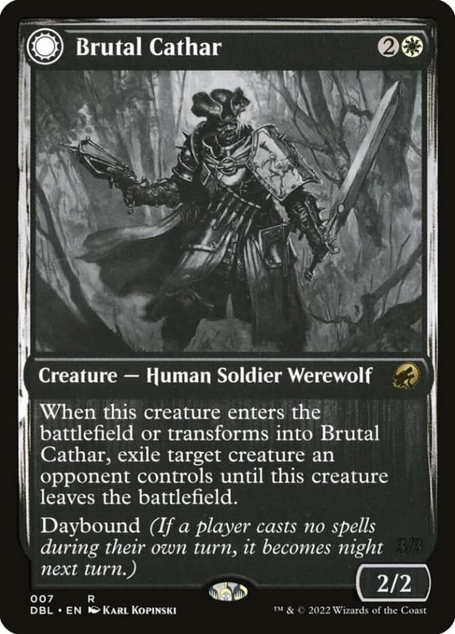 Brutal Cathar // Moonrage Brute image